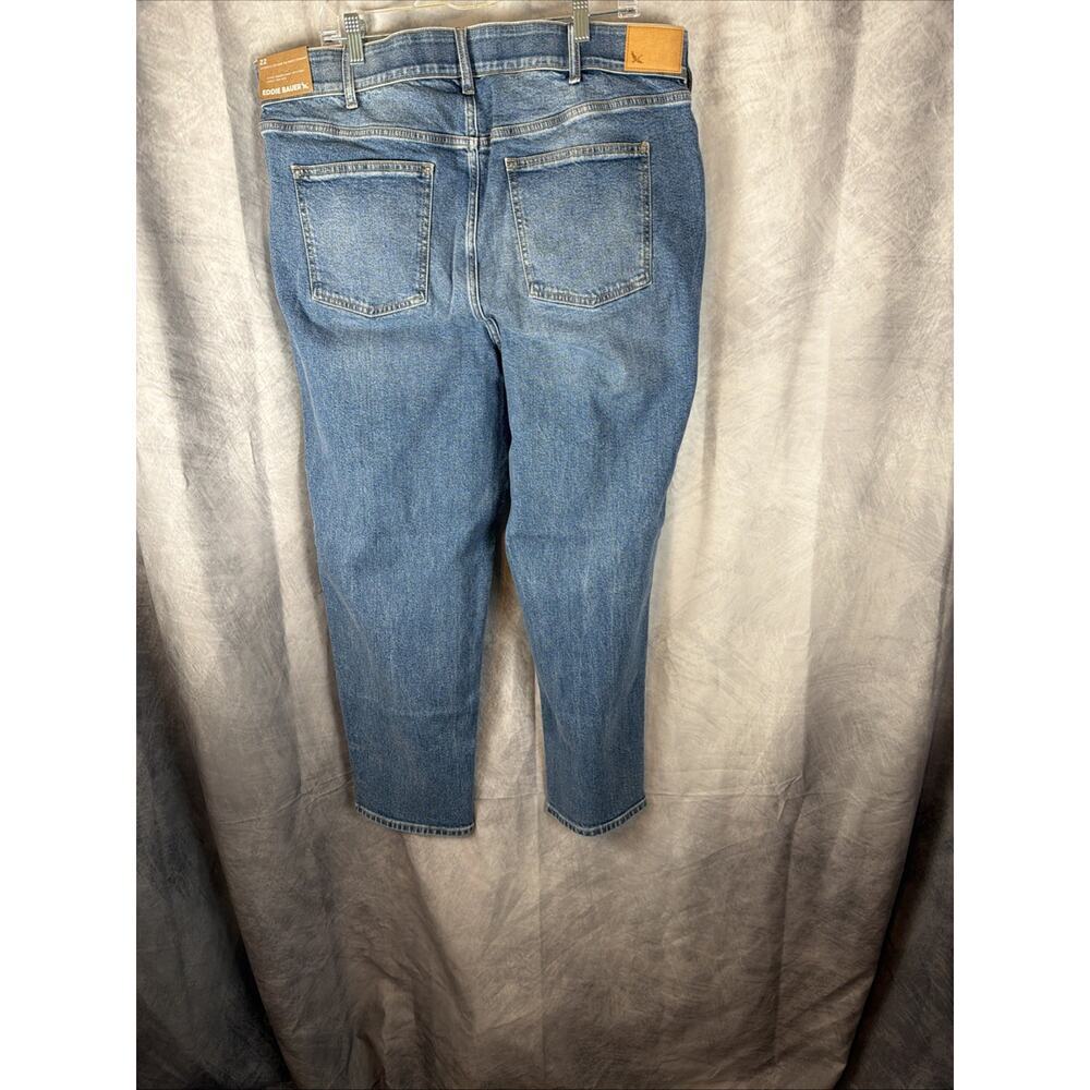 Eddie Bauer Authentic Voyager High Rise Straight Jean Vintage Size 22W NWT 85.00 - Picture 7 of 10